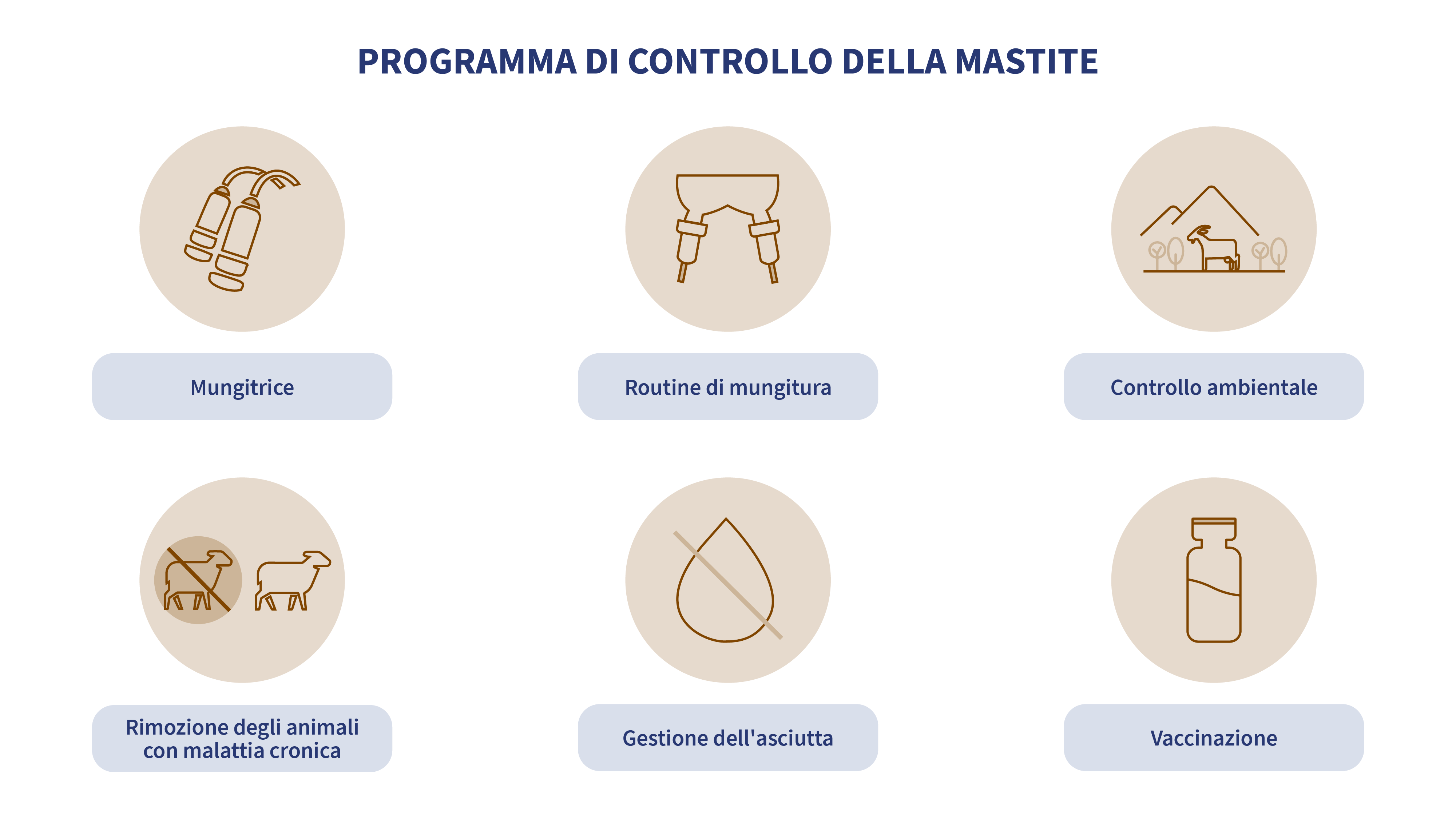 programma di controllo della mastite